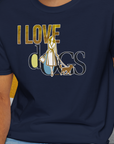 I Love Dogs - Series I, Volume 3, Unisex T-Shirt-. For dog lovers and dog owners. Design by Dog Gang