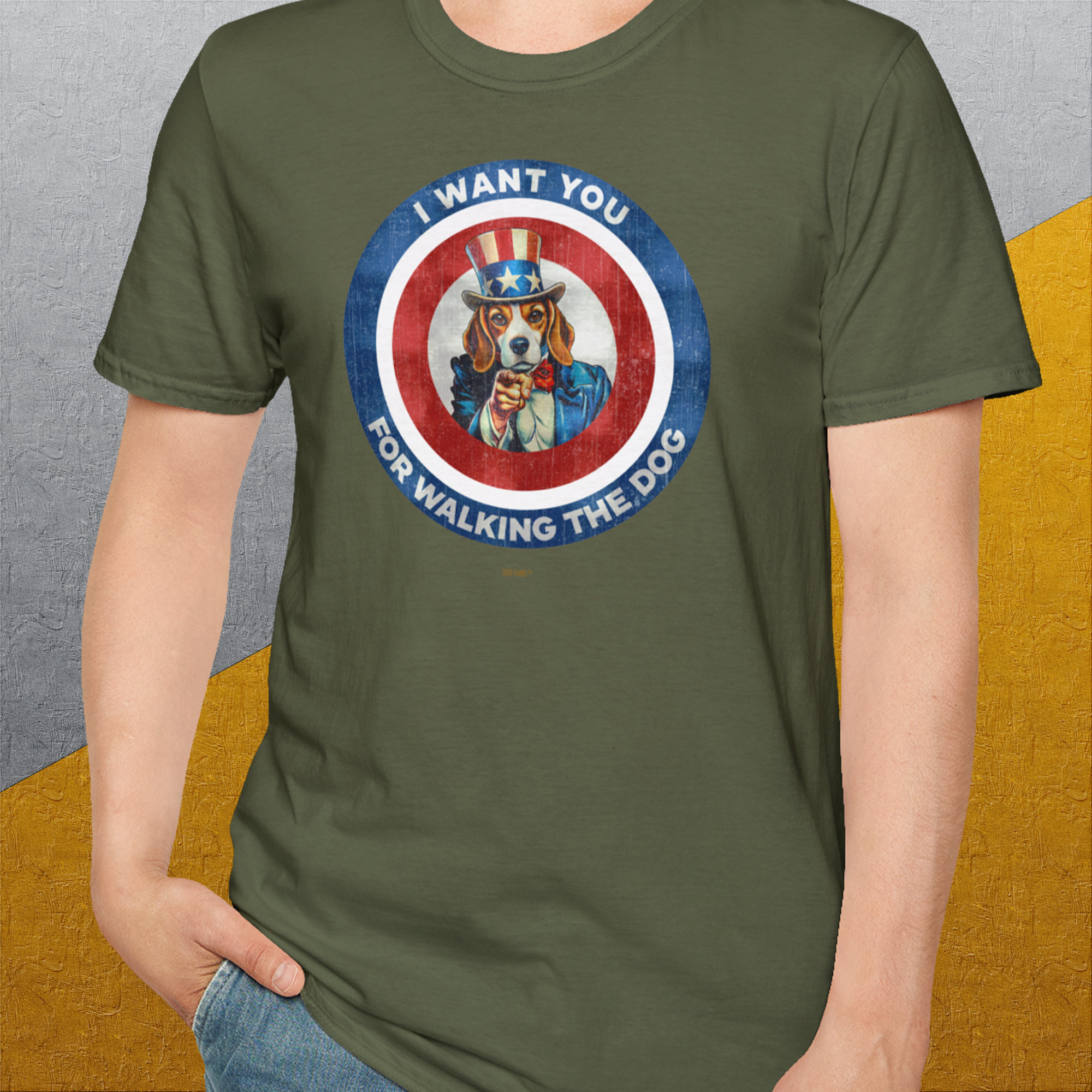 I Want You For Walking The Dog, Volume 1, Unisex T-Shirt-, Design by Dog Gang