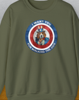 I Want You For Walking The Dog, Volume 1, Unisex Sweatshirt-Military Green, Design by Dog Gang