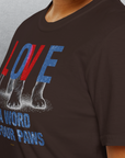 Love Is A Word On Four Paws, Volume 1, Unisex T-Shirt-, Design by Dog Gang