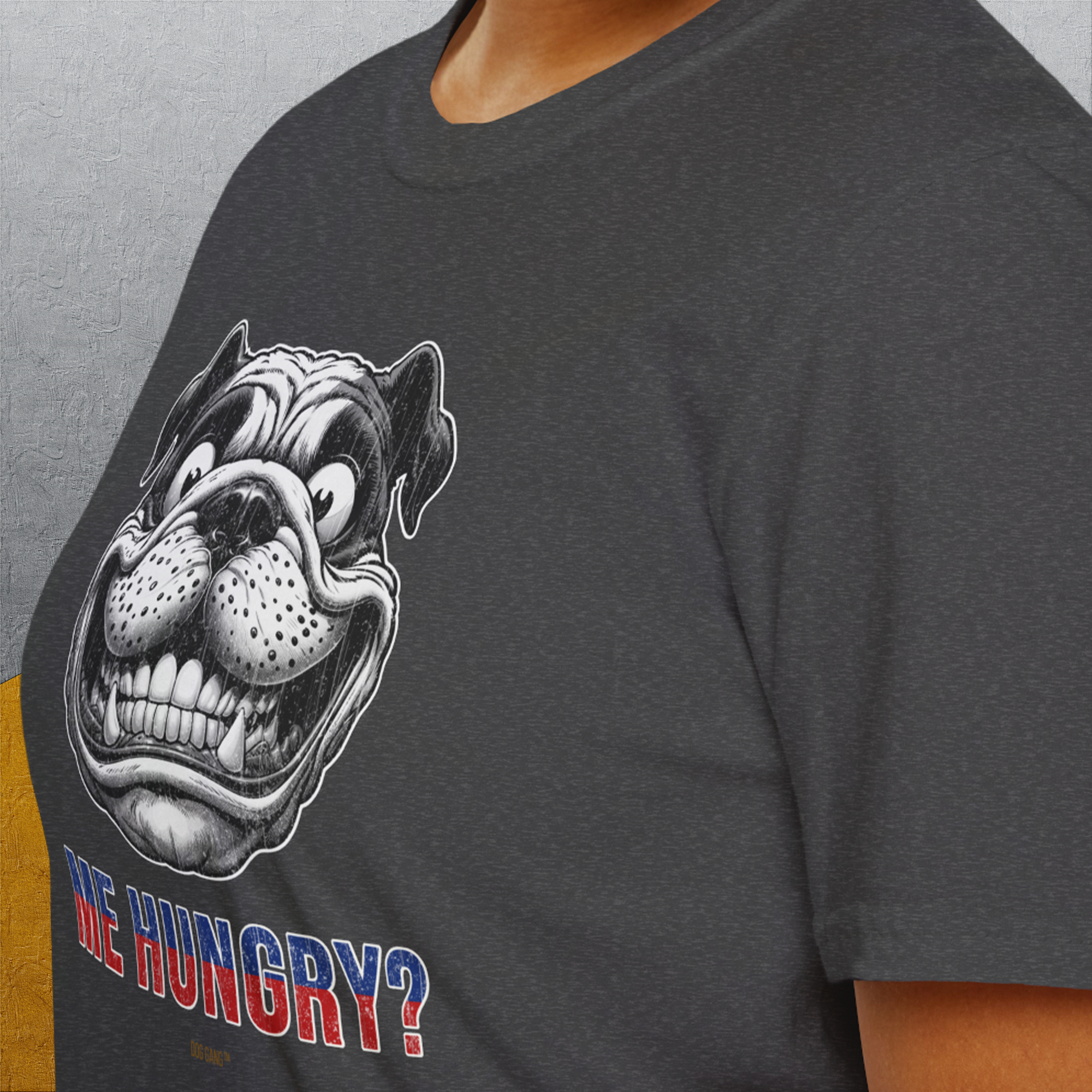 Me Hungry? Volume 5, Unisex T-Shirt-, Design by Dog Gang