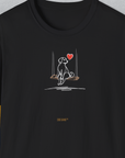 The Dog Gang Minimalistic Series I, Volume 1, Unisex T-Shirt-Black. A perfect gift for dog lovers and dog owners. Design by Dog Gang