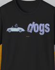 The Dog Gang Minimalistic Series II, Volume 2, Unisex T-Shirt-Black-funny dog lover Shirtdesign by Dog Gang