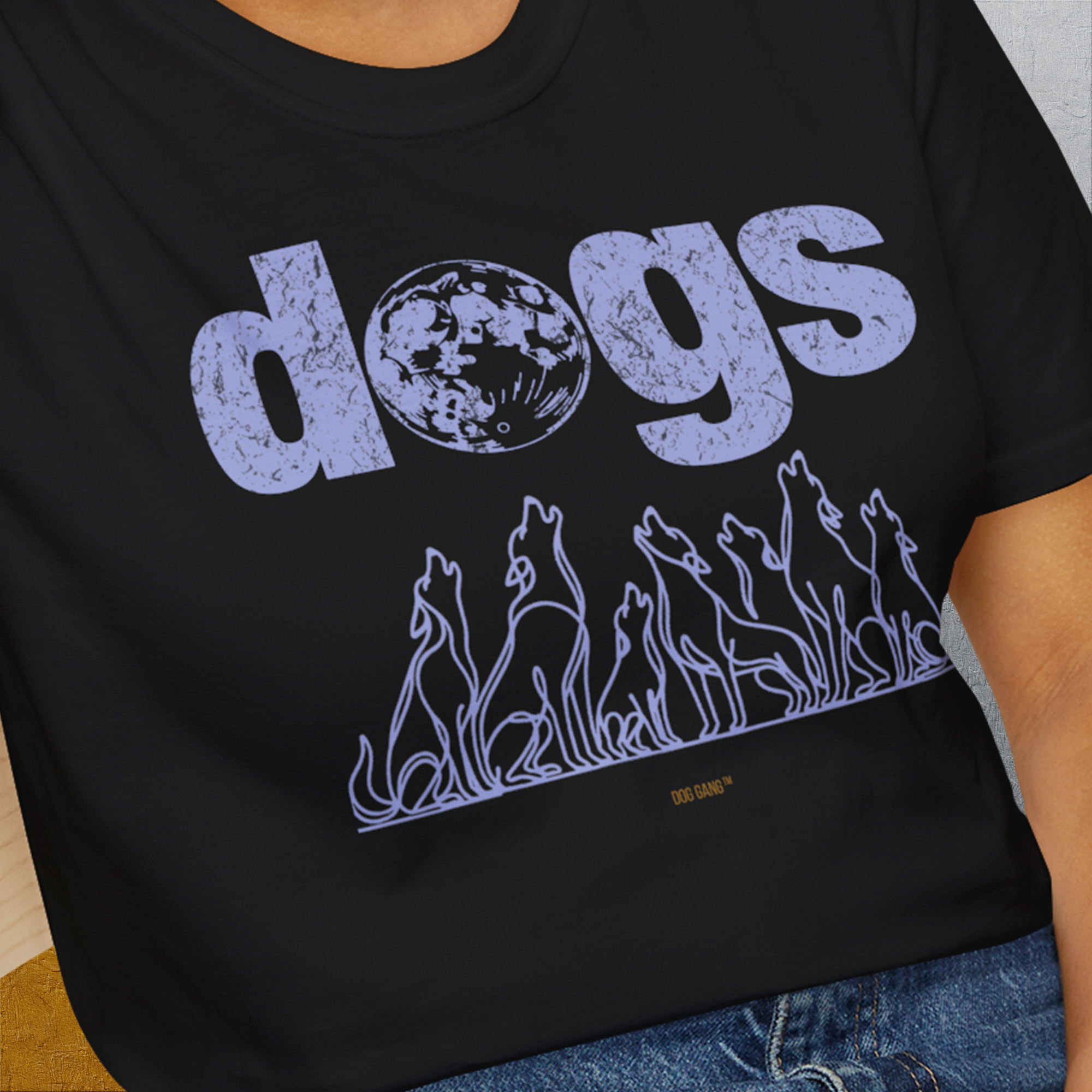 The Dog Gang Minimalistic Series II, Volume 3, Unisex T-Shirt-a minimalistic Shirtdesign by Dog Gang of Switzerland