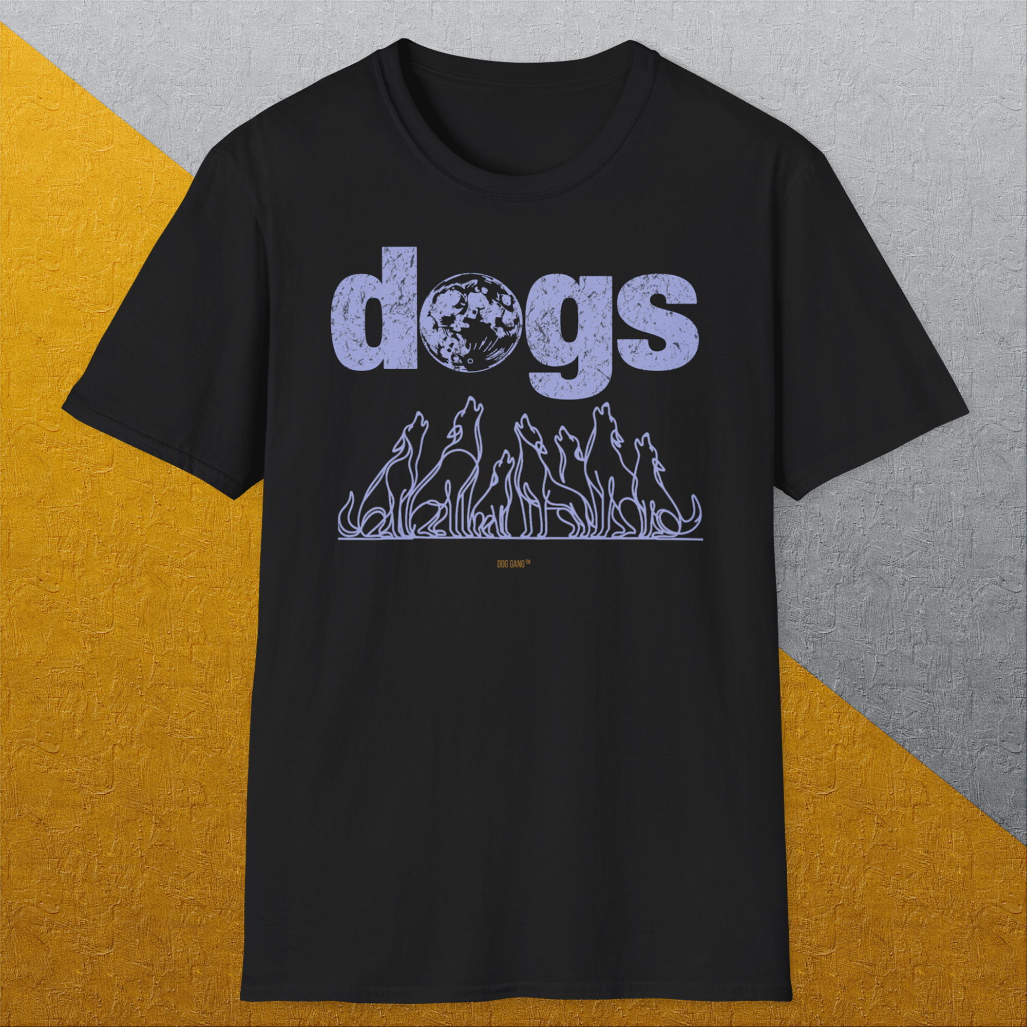 The Dog Gang Minimalistic Series II, Volume 3, Unisex T-Shirt-. A dog-themed Design from Dog Gang