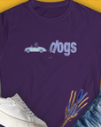 The Dog Gang Minimalistic Series II, Volume 2, Women's T-Shirt-Purple, a cool and stylish design with a funny saying from Dog Gang