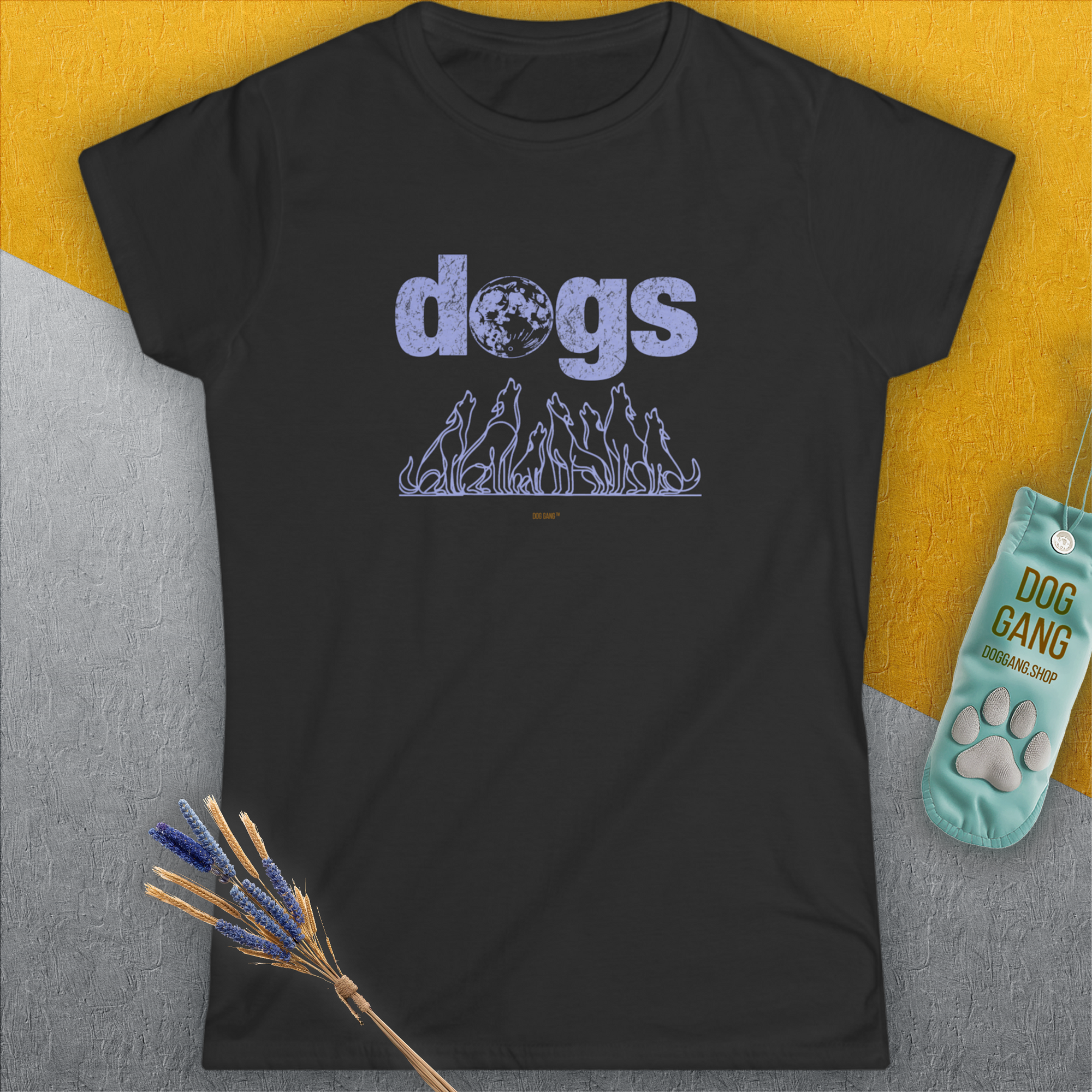 The Dog Gang Minimalistic Series II, Volume 3, Women&#39;s T-Shirt-a minimalistic Shirtdesign by Dog Gang of Switzerland