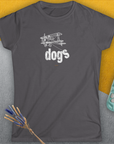 The Dog Gang Minimalistic Series II, Volume 4, Women's T-Shirt-a minimalistic Shirtdesign by Dog Gang of Switzerland
