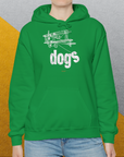 The Dog Gang Minimalistic Series II, Volume 4, Unisex Hoodie-. For dog lovers and dog owners. Design by Dog Gang
