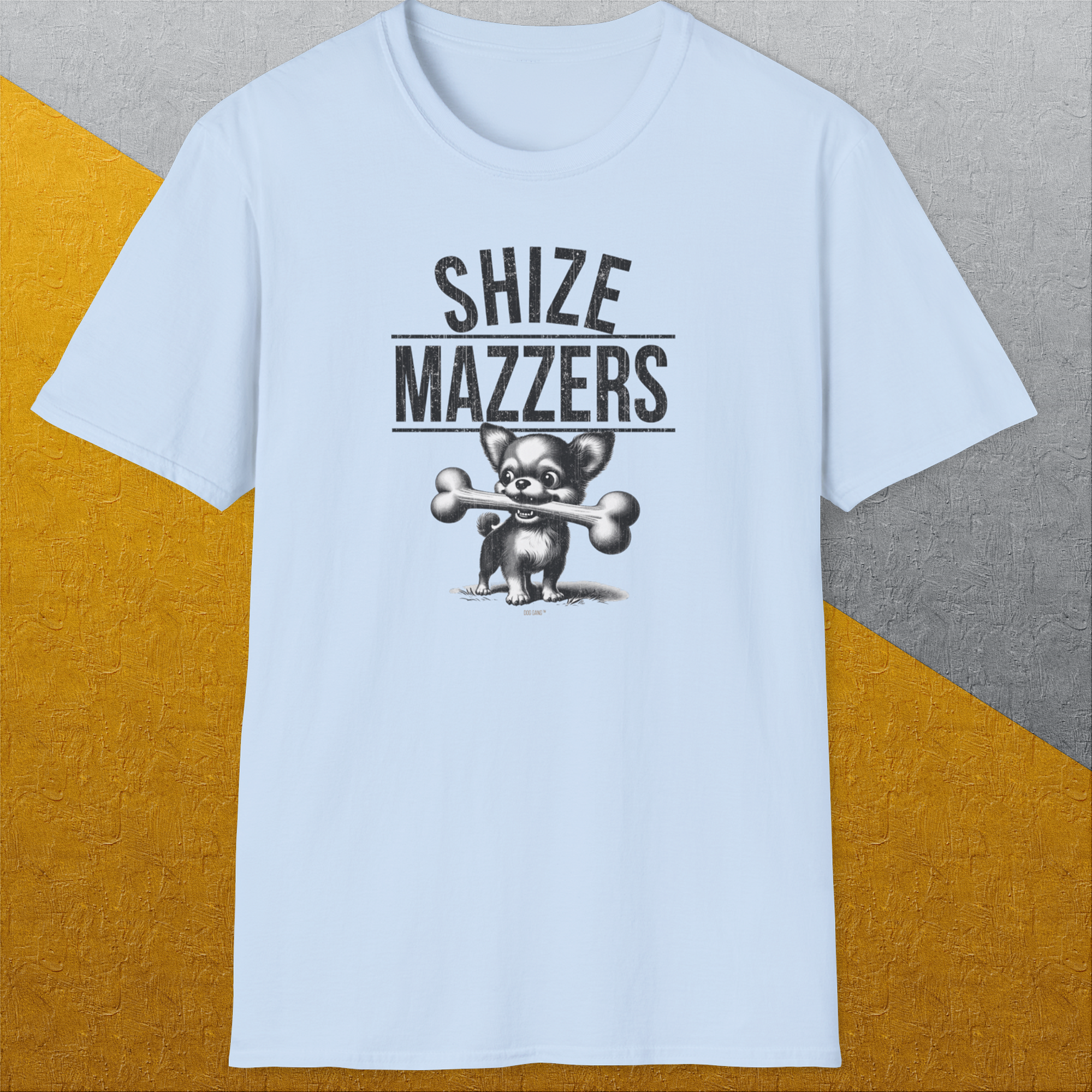 Shize Mazzers, Volume 2, Unisex T-Shirt-, a cool and stylish design with a funny saying from Dog Gang