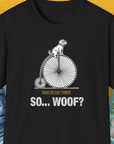 So... Woof? Volume 3, Unisex T-Shirt-Black, Design by Dog Gang