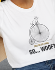 So... Woof? Volume 3, Unisex T-Shirt-, a fun and stylish design for dog lovers from Dog Gang