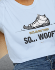 So... Woof? Volume 4, Unisex T-Shirt-, a fun and stylish design for dog lovers from Dog Gang