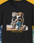 So... Woof? Volume 6, Unisex T-Shirt-Black, Design by Dog Gang