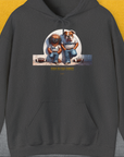 So... Woof? Volume 7, Unisex Hoodie-Dark Heather. A perfect gift for dog lovers and dog owners. Design by Dog Gang