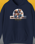So... Woof? Volume 7, Unisex Hoodie-Navy, Design by Dog Gang
