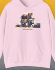 So... Woof? Volume 7, Unisex Hoodie-Light Pink, Design by Dog Gang