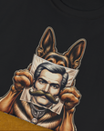 Beware Of The Undercover Police Dogs, Volume 1, Unisex T-Shirt-. A dog-themed Design from Dog Gang